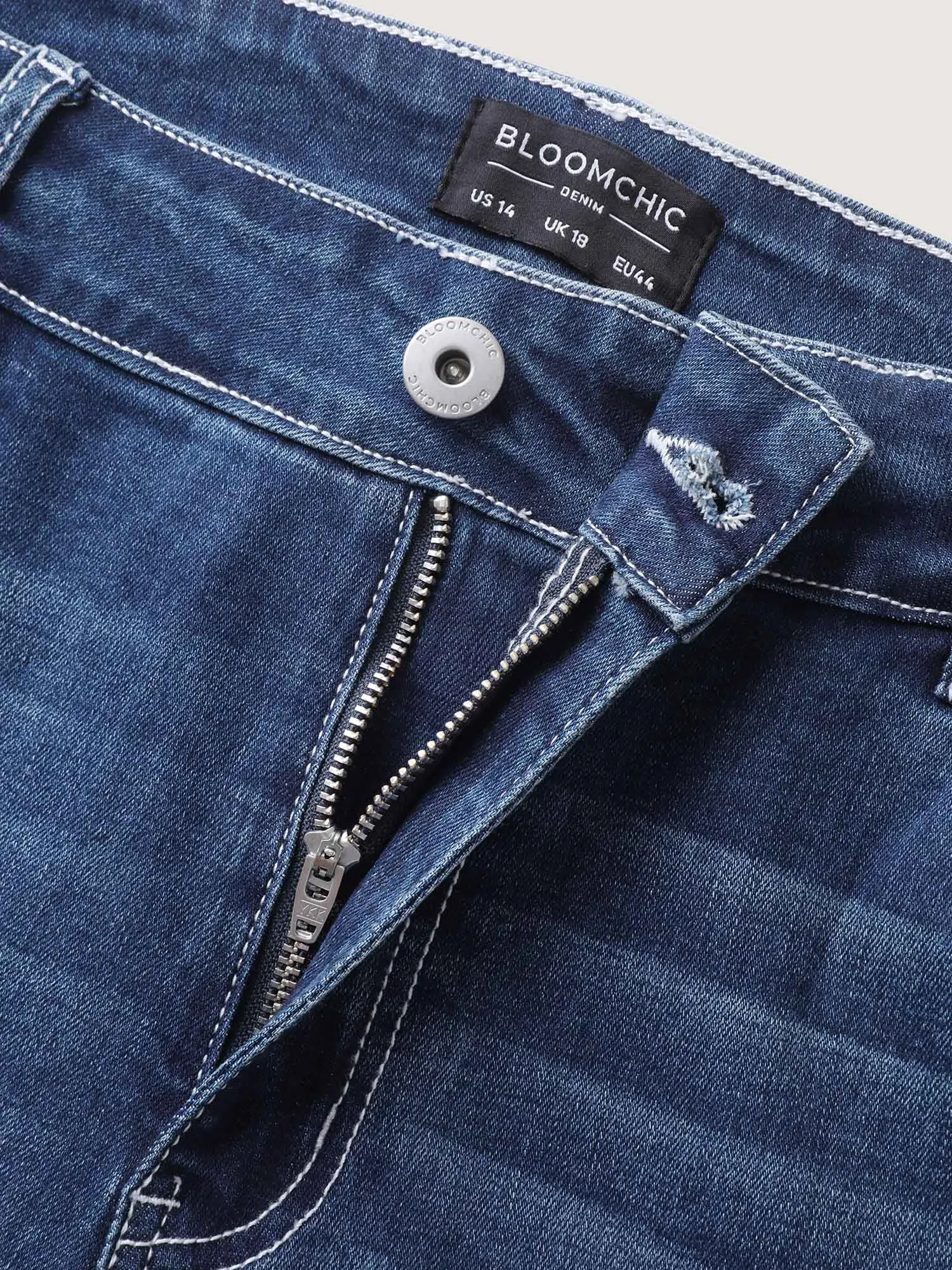 Stretchy Booty-Lifting Skinny-Fit Jeans sold by Bloomchic product image thumbnail 5