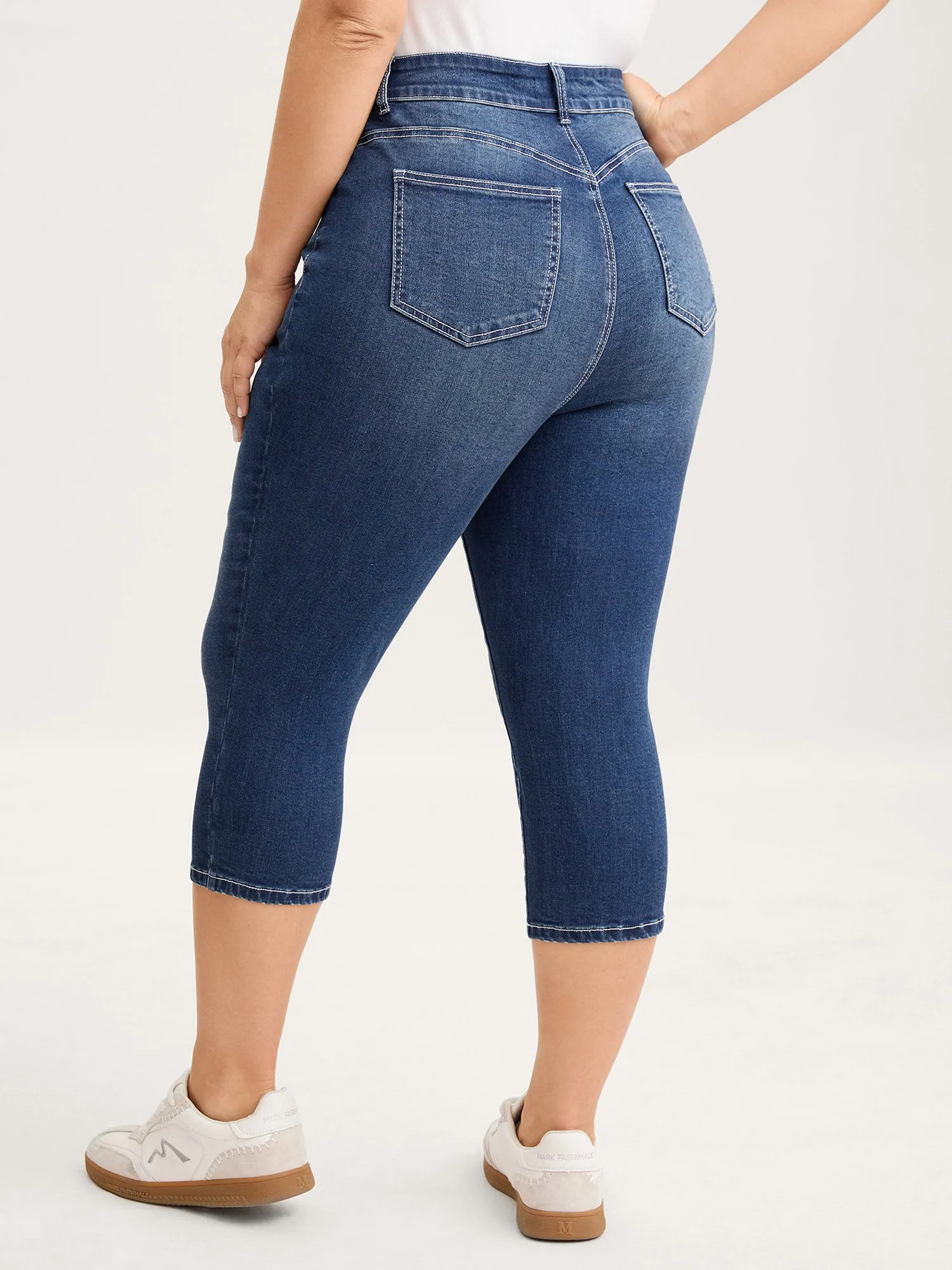 Stretchy Booty-Lifting Skinny-Fit Jeans sold by Bloomchic product image thumbnail 4