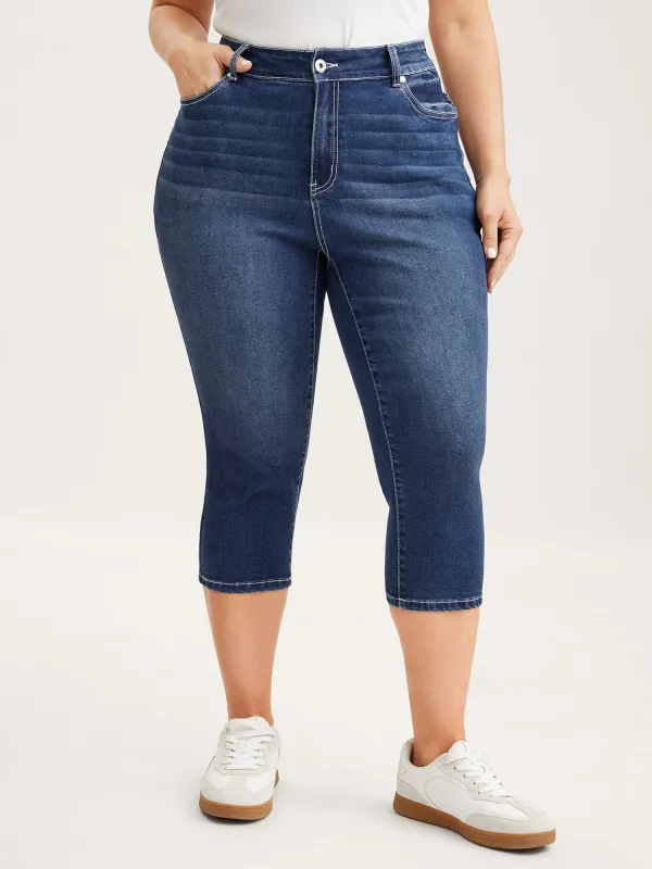 Stretchy Booty-Lifting Skinny-Fit Jeans sold by Bloomchic