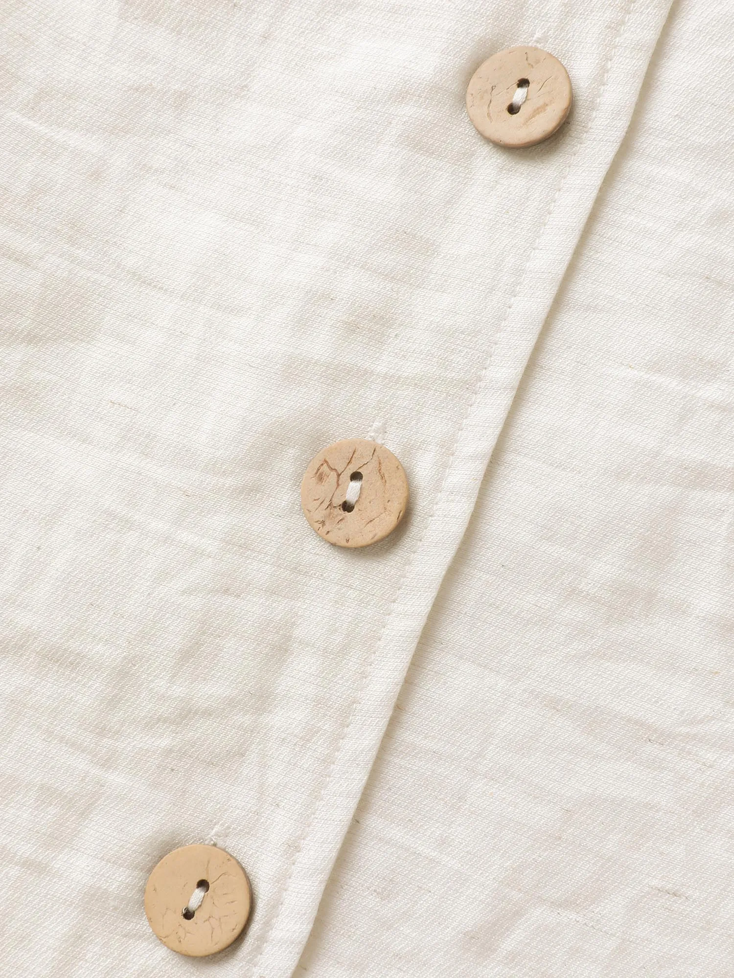 Linen Solid Button Vest sold by Bloomchic product image thumbnail 5