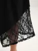 Wide Waist Sheer Lace Wide-Leg Pants sold by Bloomchic