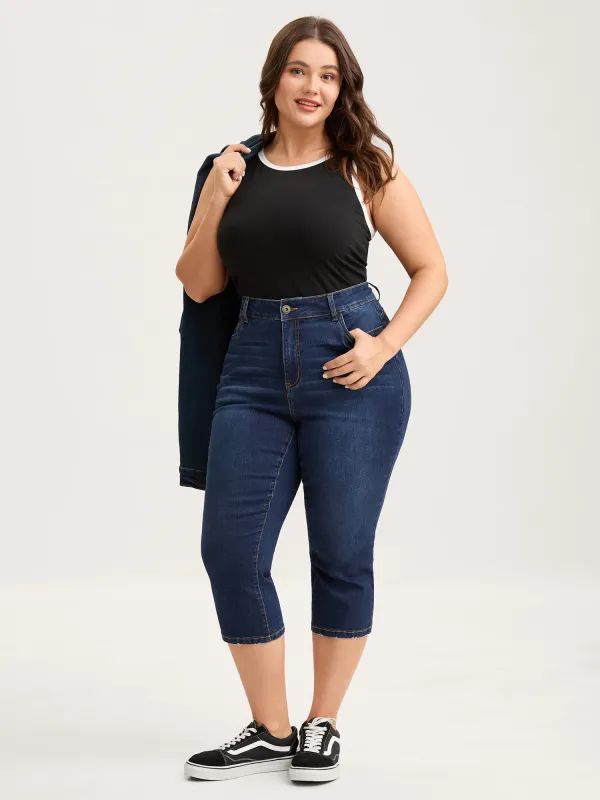 Stretchy Butt-Lifting Skinny-Fit Jeans sold by Bloomchic