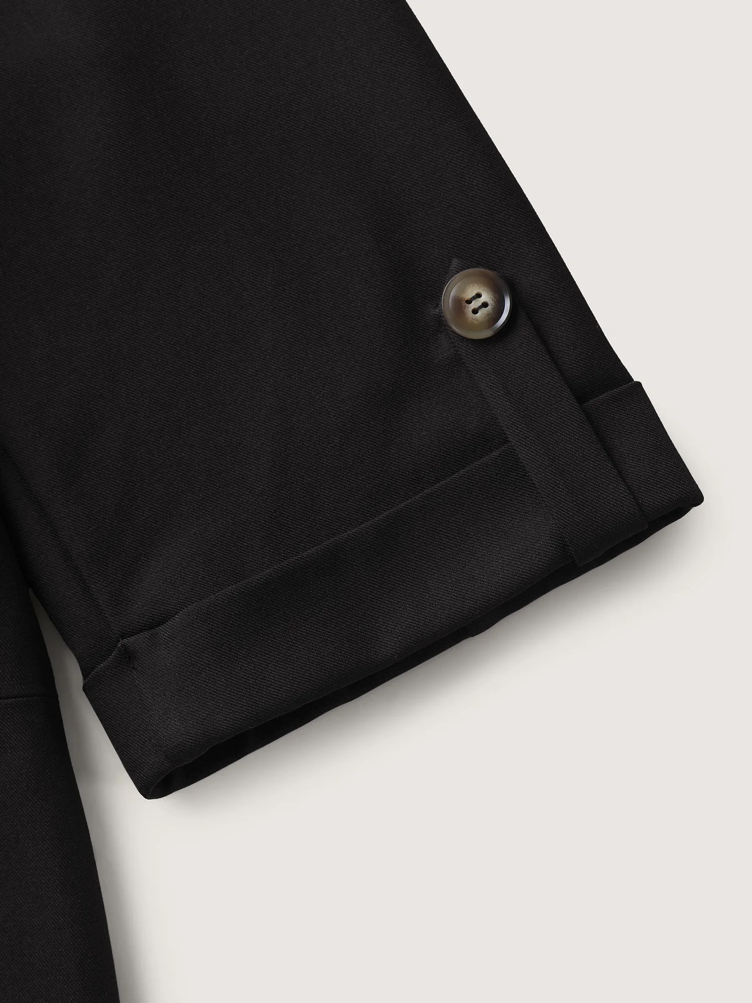 Tab Sleeve Pockets Solid Blazer sold by Bloomchic product image thumbnail 5