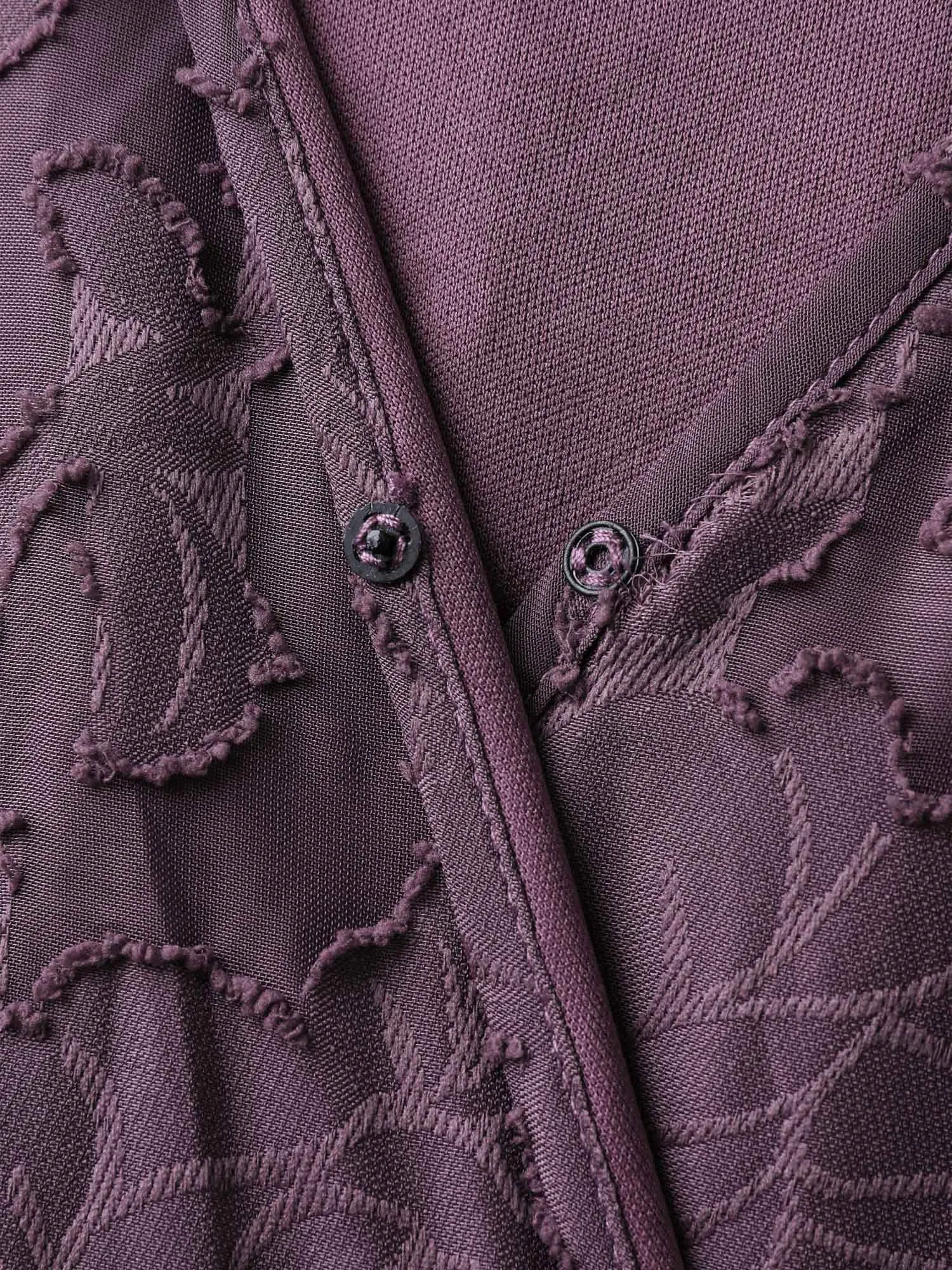 Floral Cut Wrap Belted Midi Dress sold by Bloomchic product image thumbnail 5