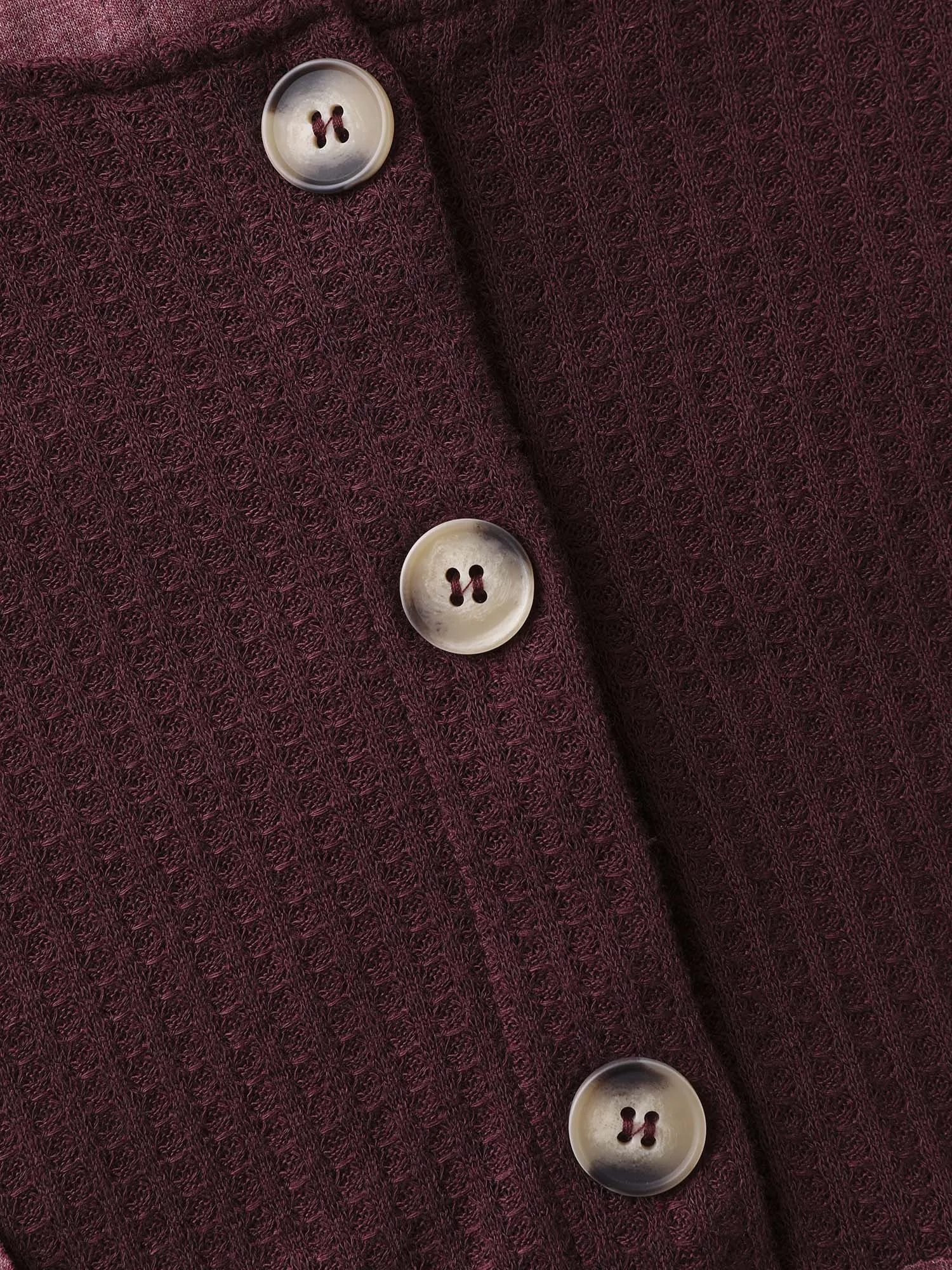 Color Contrast Button Detail Hoodie sold by Bloomchic product image thumbnail 5