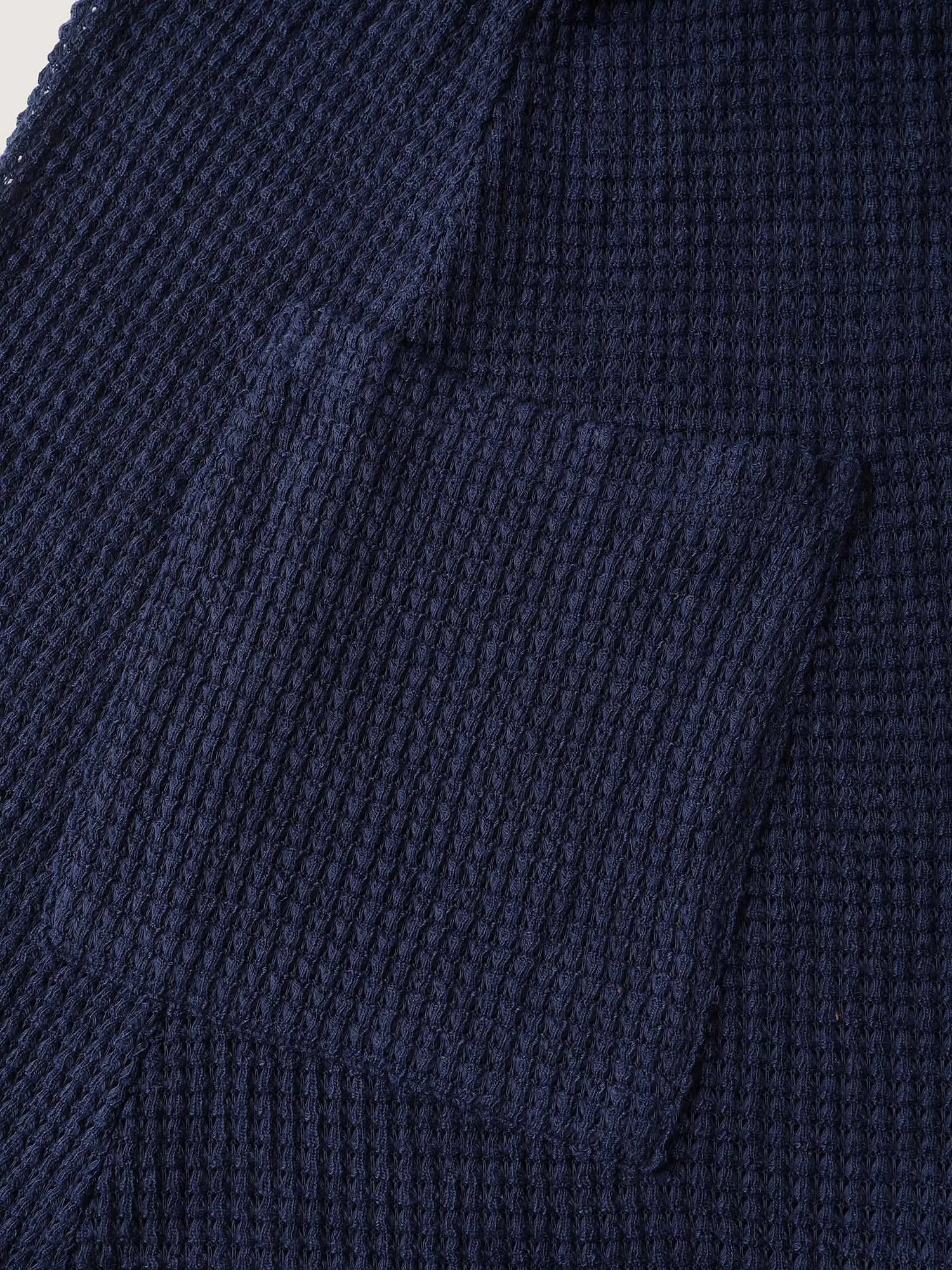 Waffle Textured Arc Hem Jacket sold by Bloomchic product image thumbnail 5