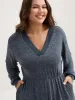 Supersoft Heather Stretchy Waist Pockets Jumpsuit sold by Bloomchic