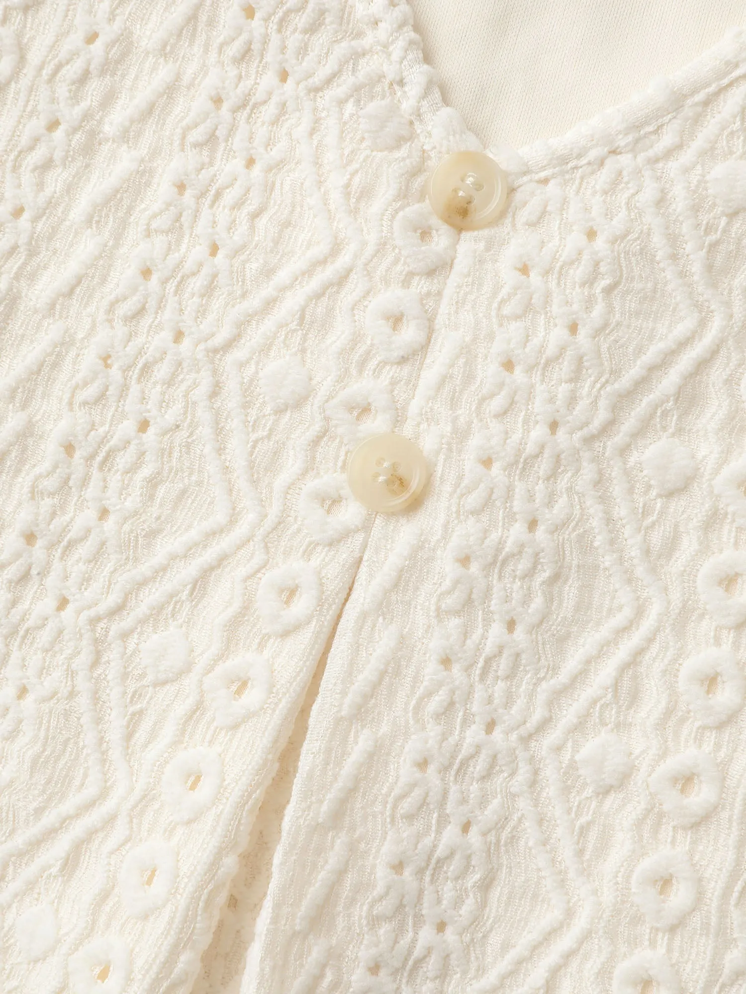 Textured Pleated Front Button Tank Top sold by Bloomchic product image thumbnail 5