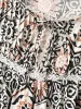 Ornate Print Toothpick Pleats Blouse sold by Bloomchic