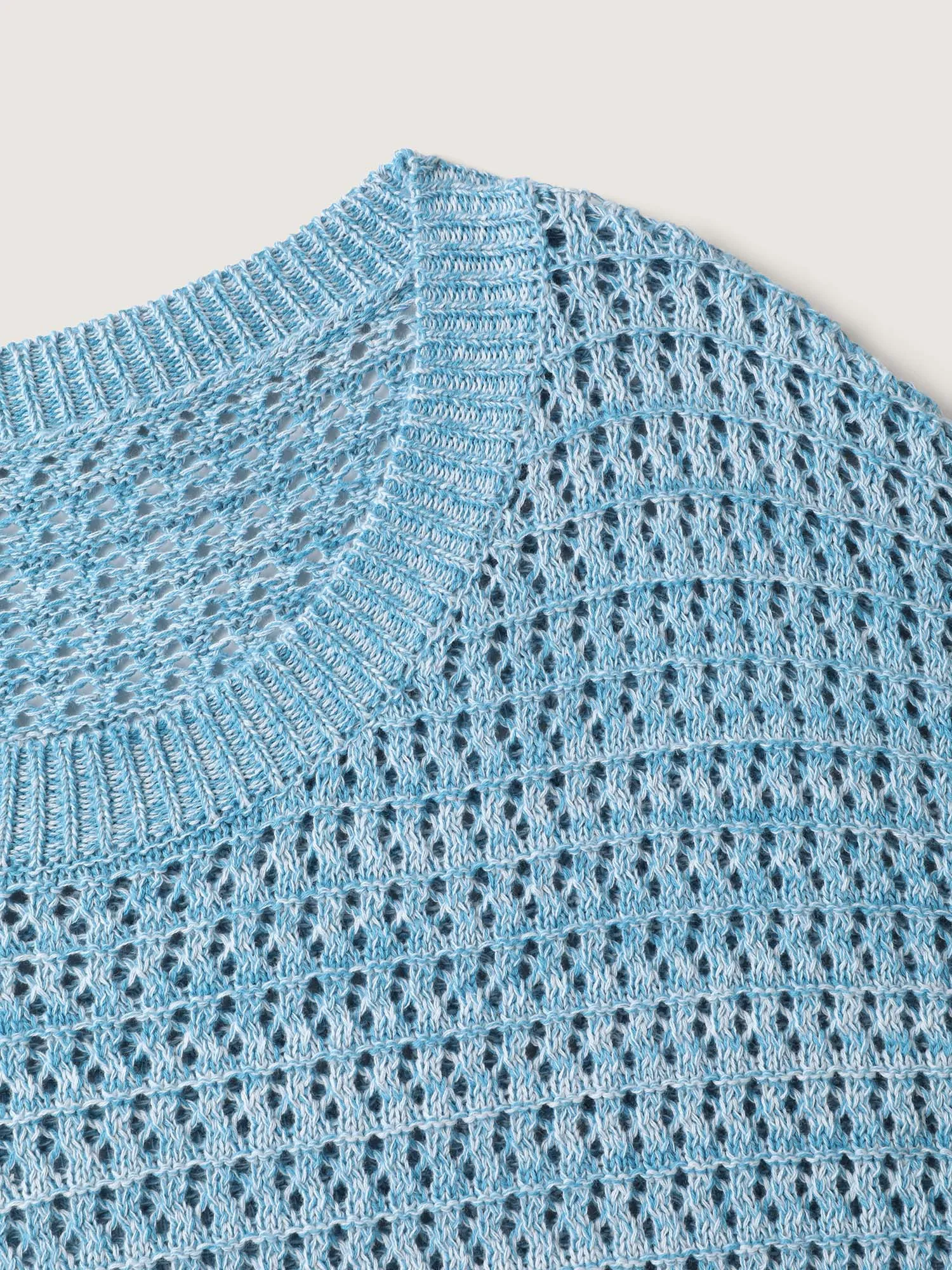 Textured Woven Color Blend Pullover sold by Bloomchic product image thumbnail 5