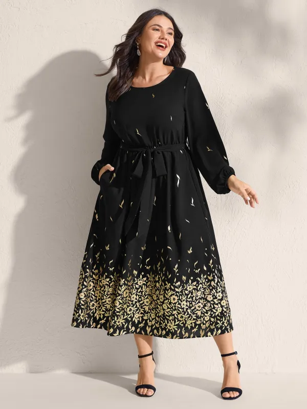 Shimmery Hot-Fixed Rhinestones Maxi Dress sold by Bloomchic