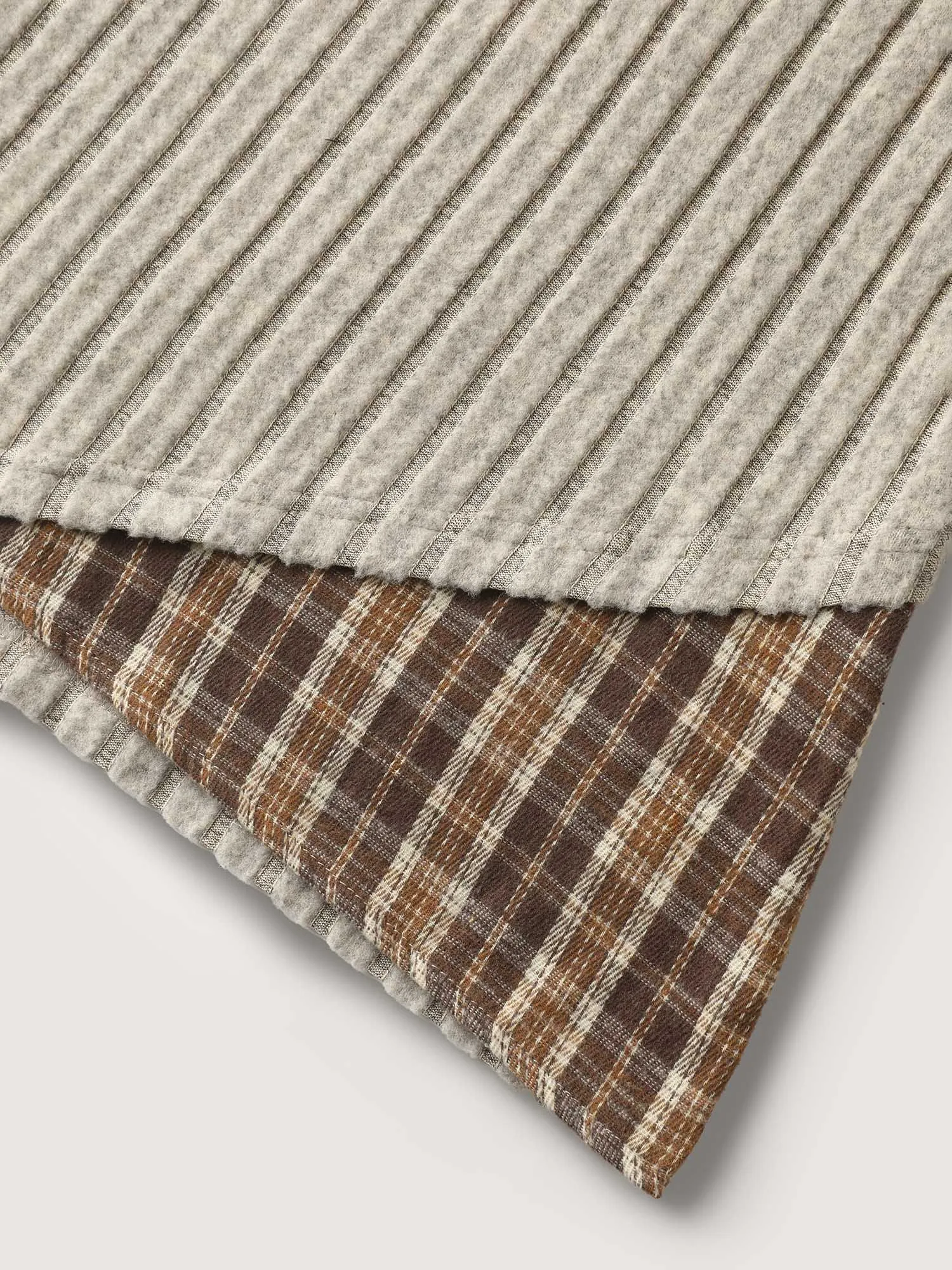 Ribbed Asymmetrical Hem Spliced Hoodie sold by Bloomchic product image thumbnail 5