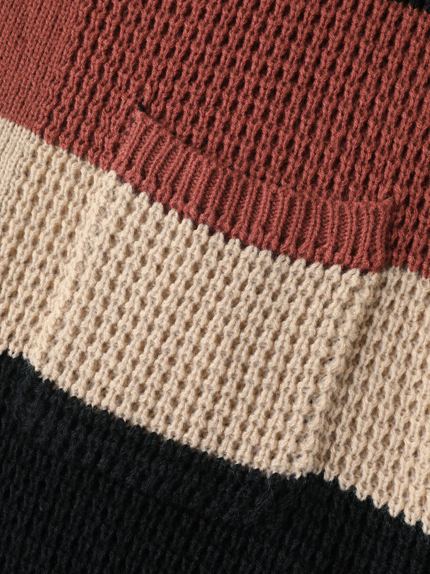 Color Block Textured Pockets Knit Cardigan sold by Bloomchic product image thumbnail 5