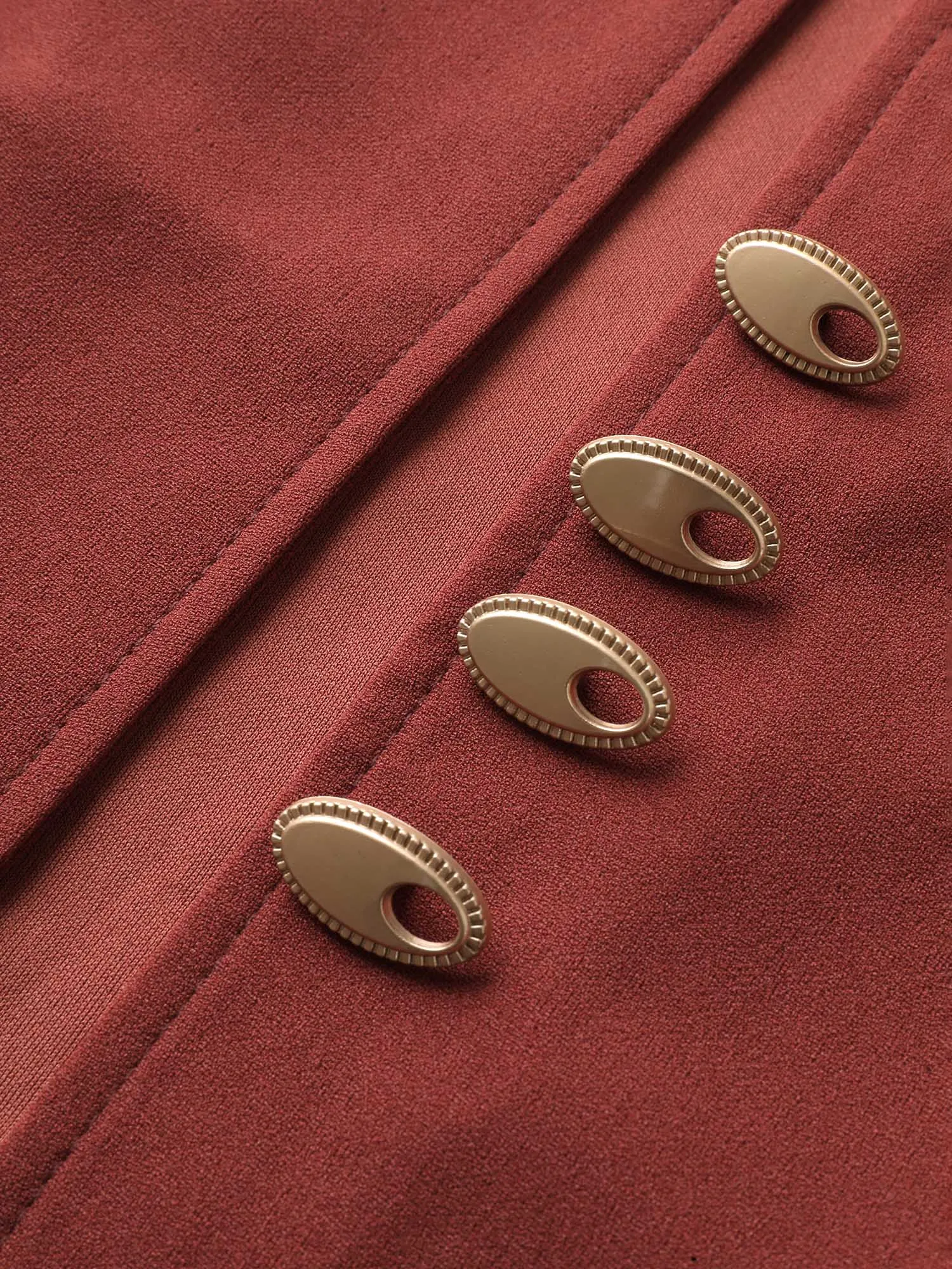 Stretchy Collar Button Detail Vest sold by Bloomchic product image thumbnail 5