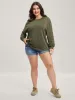 Striped Round Neck Relaxed Fit Sweatshirt sold by Bloomchic