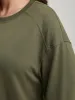 Striped Round Neck Relaxed Fit Sweatshirt sold by Bloomchic