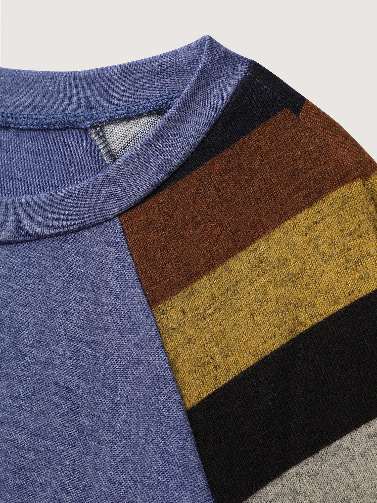 Striped Raglan Sleeve Knit Top sold by Bloomchic product image thumbnail 5