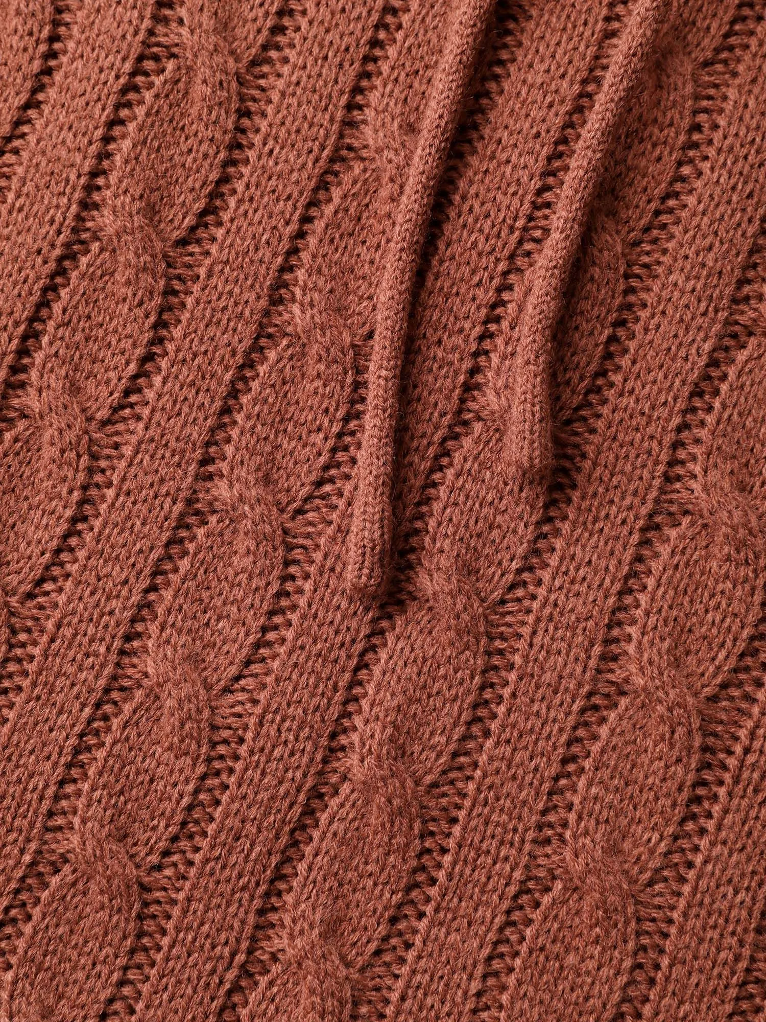 Textured Hooded Ribbed Hem Pullover sold by Bloomchic product image thumbnail 5