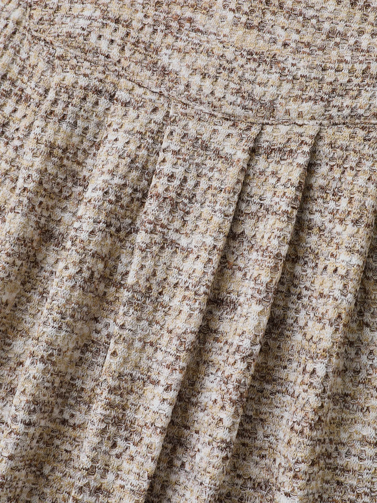 Textured Knit Pleated Neckline Top sold by Bloomchic product image thumbnail 5