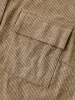 Corduroy Color Gradient Button-Down Jacket sold by Bloomchic