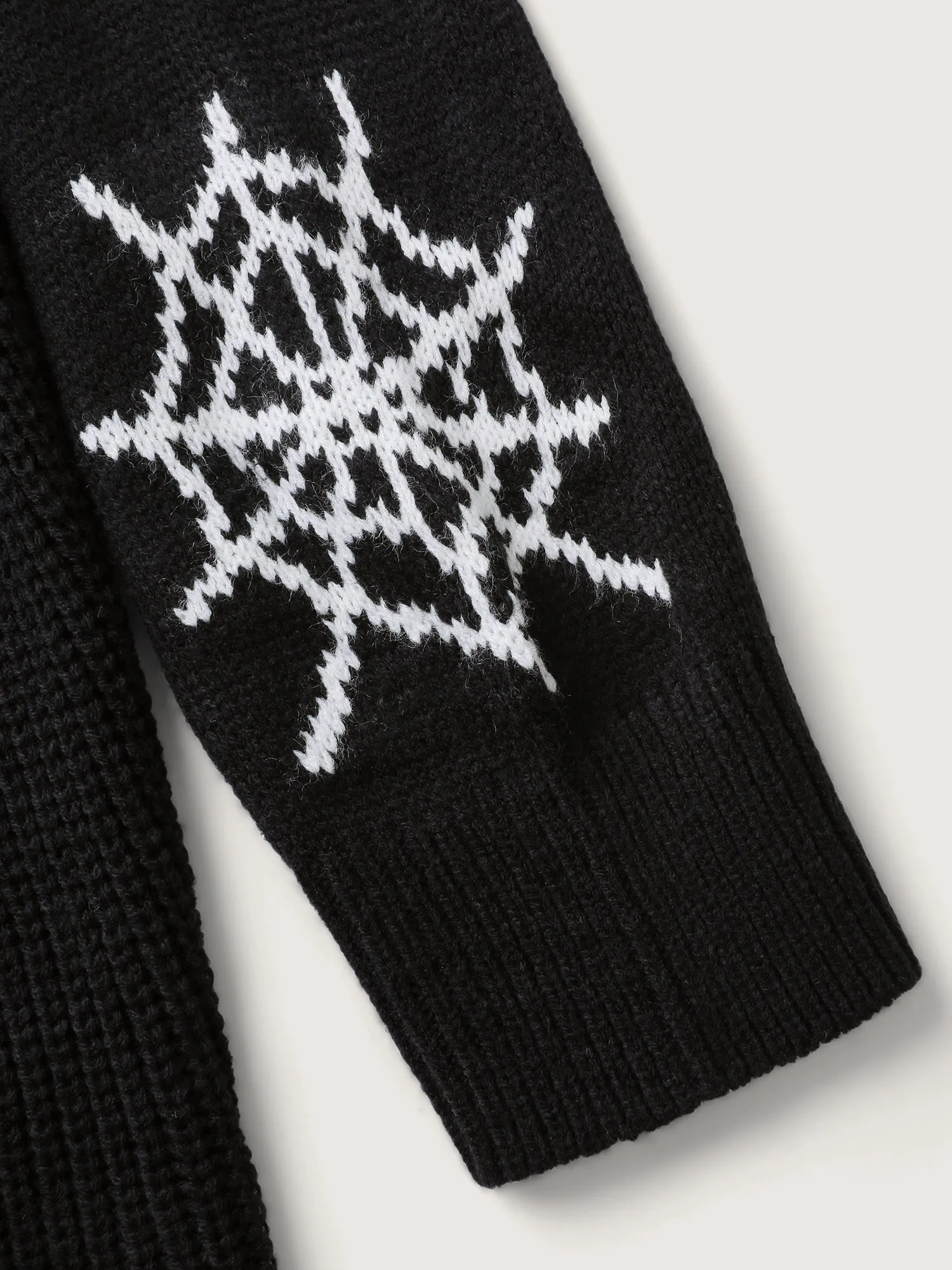 Spiderweb Waist-Cinched Flared Pullover sold by Bloomchic product image thumbnail 5