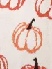 Pumpkin Patch Print Drop Shoulder Pullover sold by Bloomchic