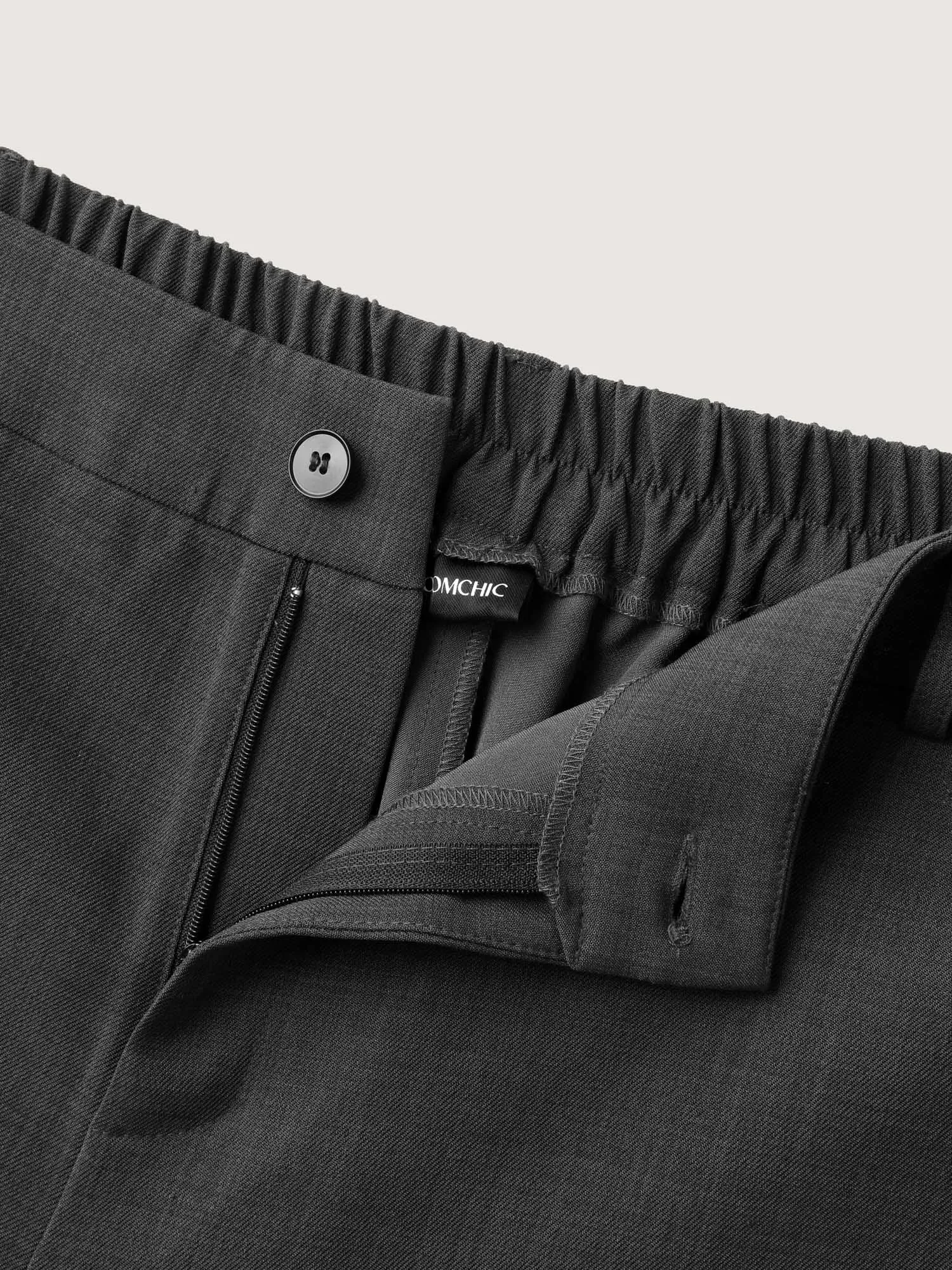 Stretch Woven Micro Flare Pants sold by Bloomchic product image thumbnail 5