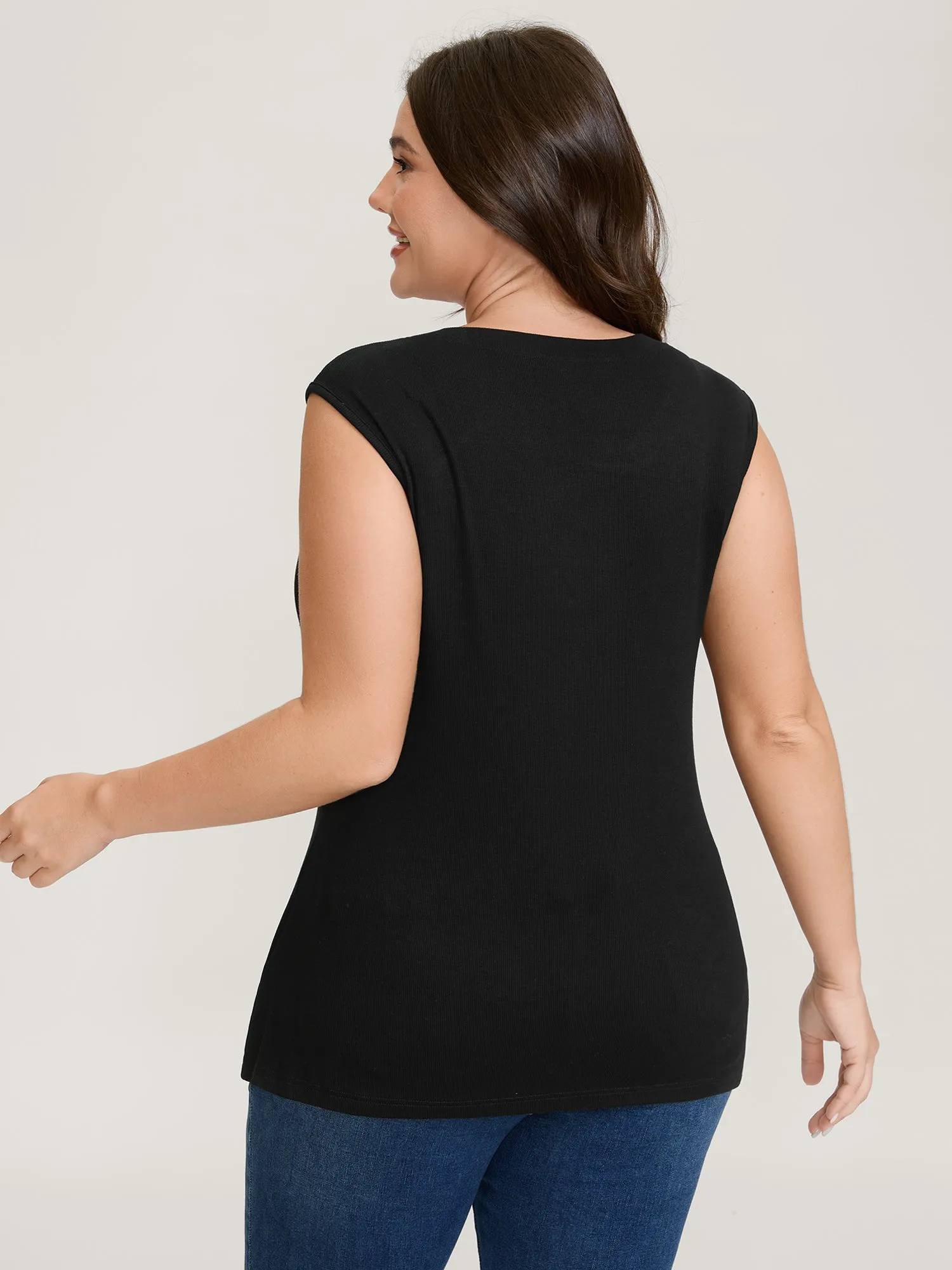 Supersoft Detachable Metal Buckle Tank Top sold by Bloomchic product image thumbnail 5