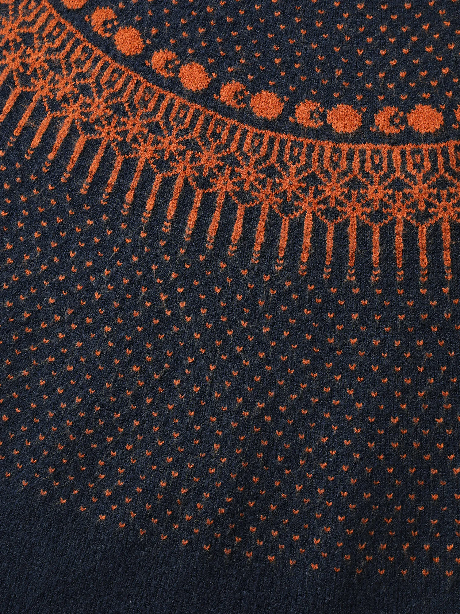 Supersoft Fair Isle Yoke Color Contrast Pullover sold by Bloomchic product image thumbnail 5