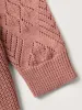 Tissue Textured Hooded Cut-Out Pullover sold by Bloomchic