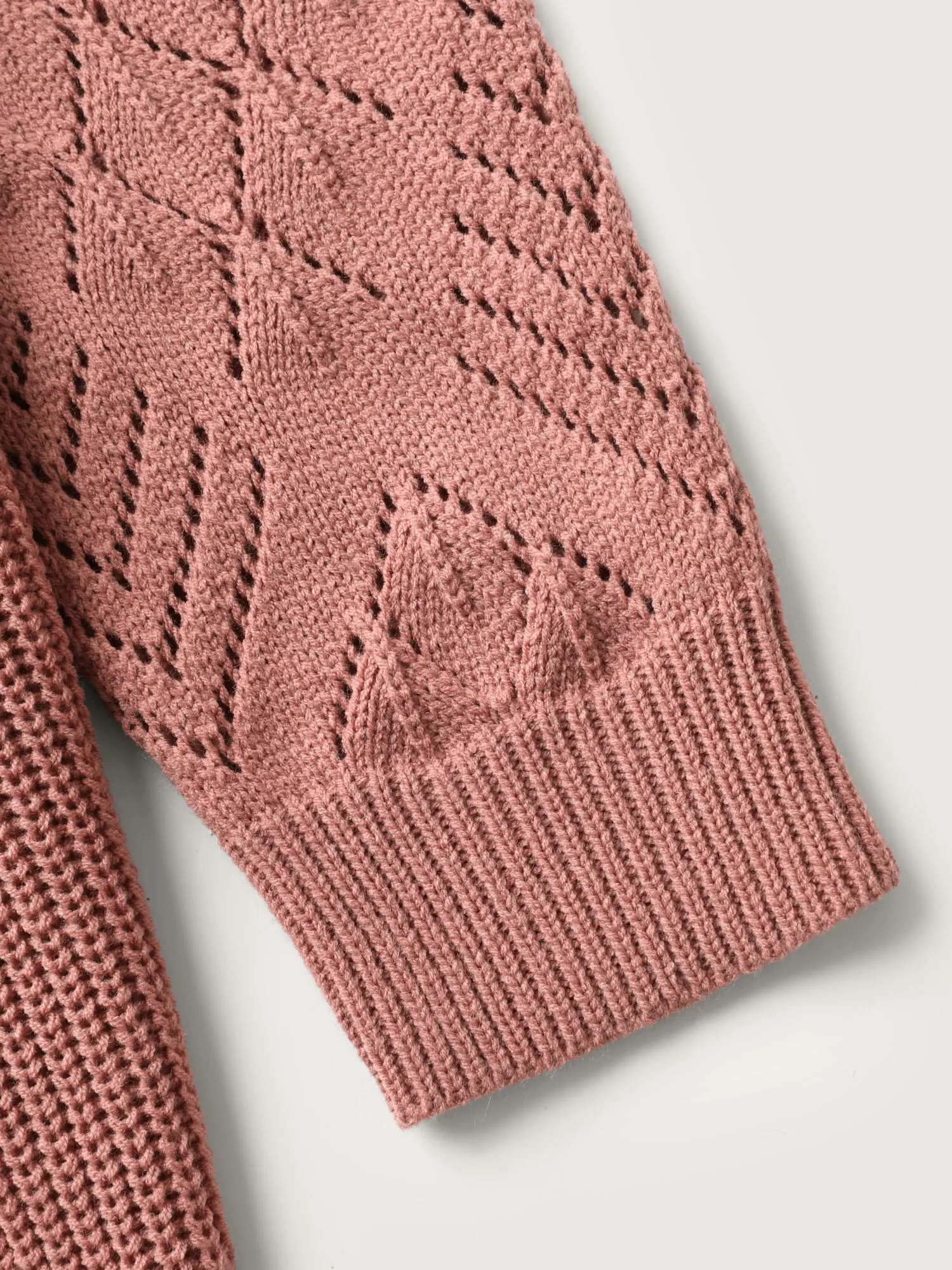 Tissue Textured Hooded Cut-Out Pullover sold by Bloomchic product image thumbnail 5