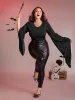 Bat Wings Round Sleeve Relaxed Fit Top sold by Bloomchic