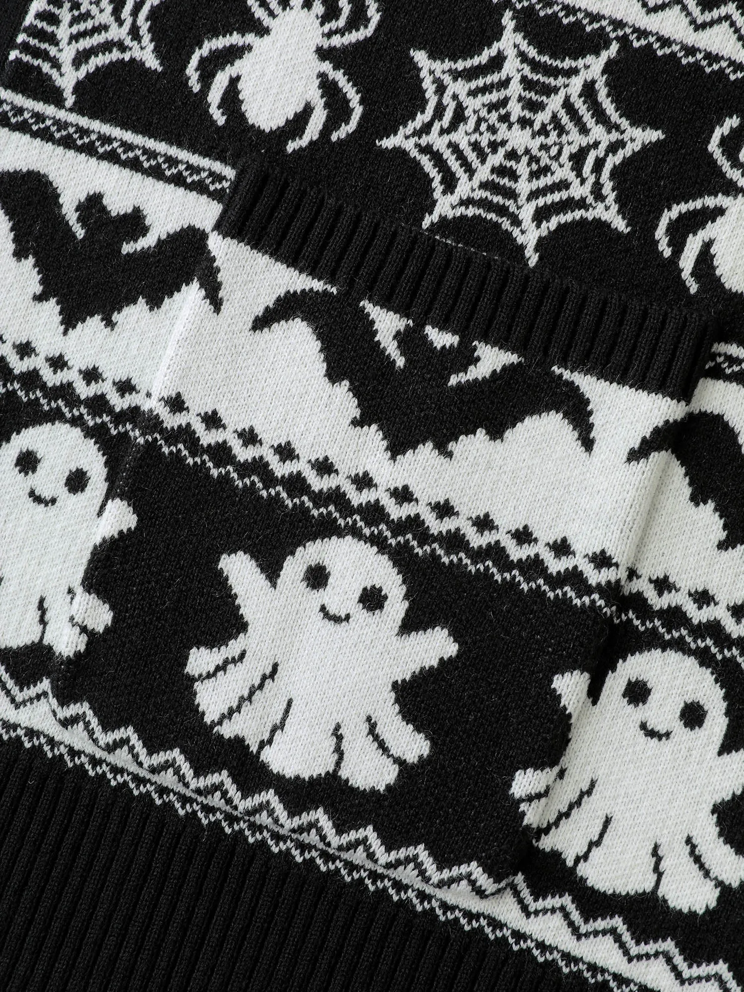 Halloween Elements Jacquard Knit Cardigan sold by Bloomchic product image thumbnail 5