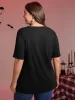 Midnight Garden Sheer Lace Trim T-Shirt sold by Bloomchic