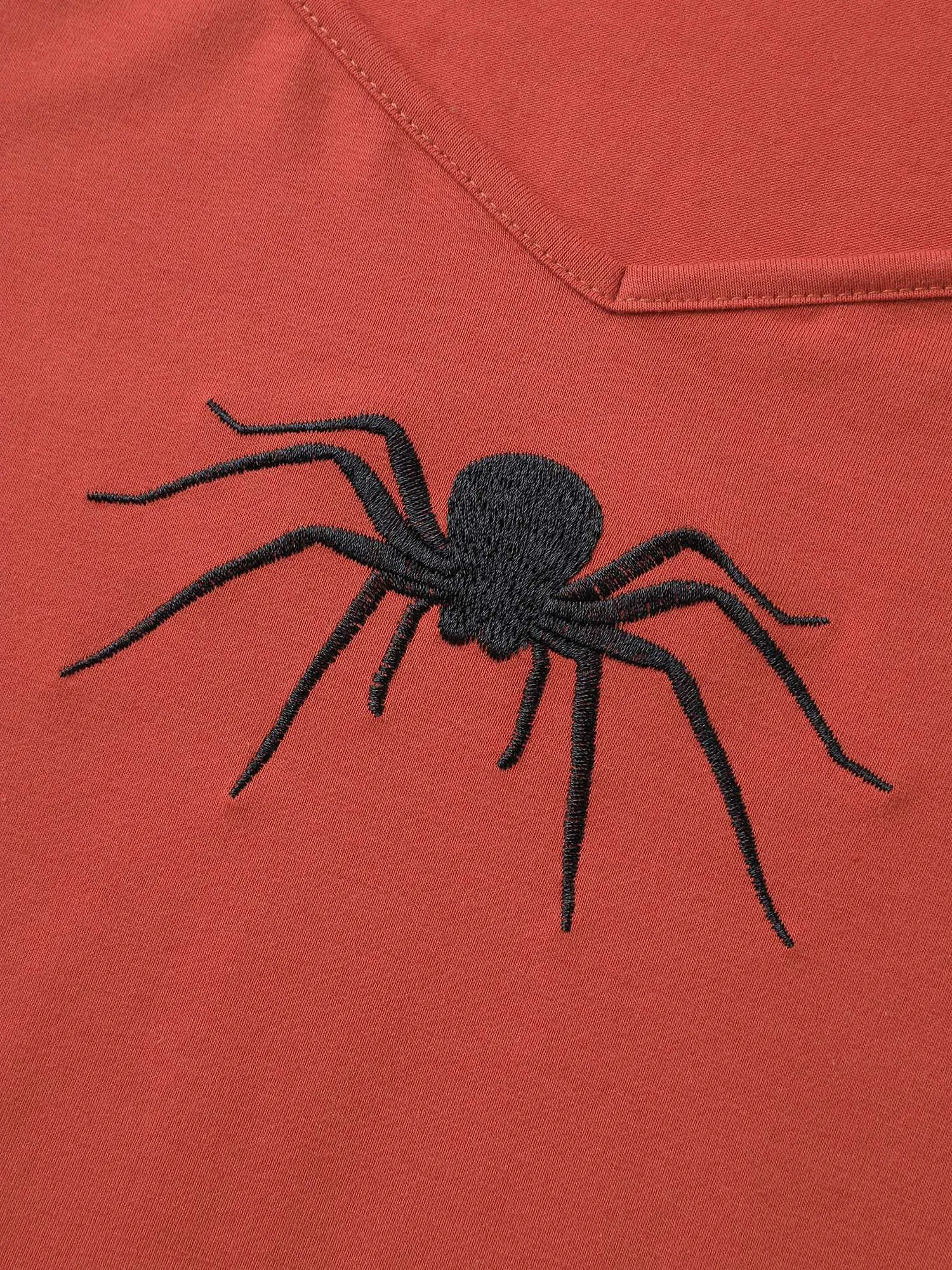 Supersoft Spider Embroidery T-Shirt sold by Bloomchic product image thumbnail 5