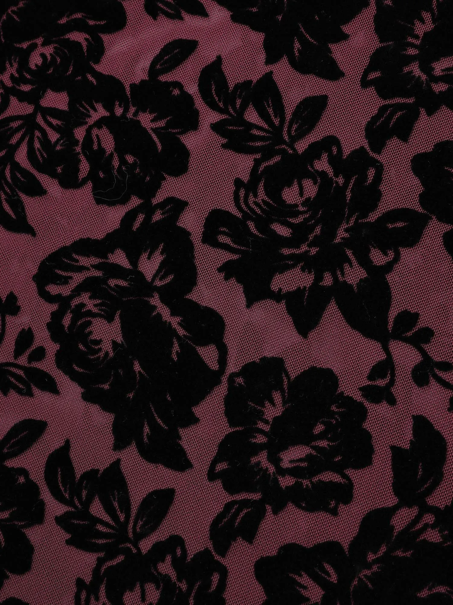 Rose Mesh Cut-Out Knit Top sold by Bloomchic product image thumbnail 5