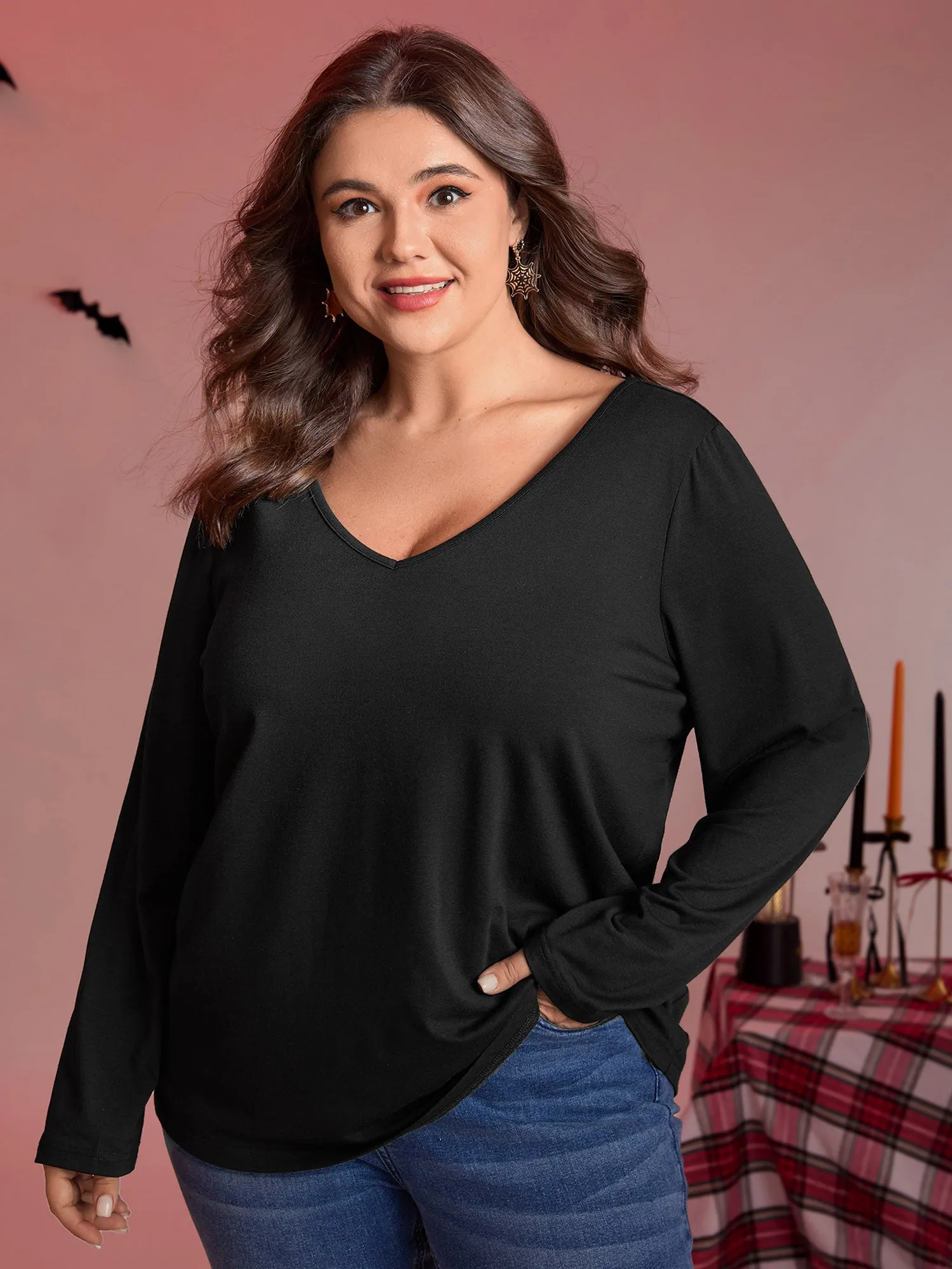 Supersoft Backless Cross-Tie T-Shirt sold by Bloomchic product image thumbnail 2