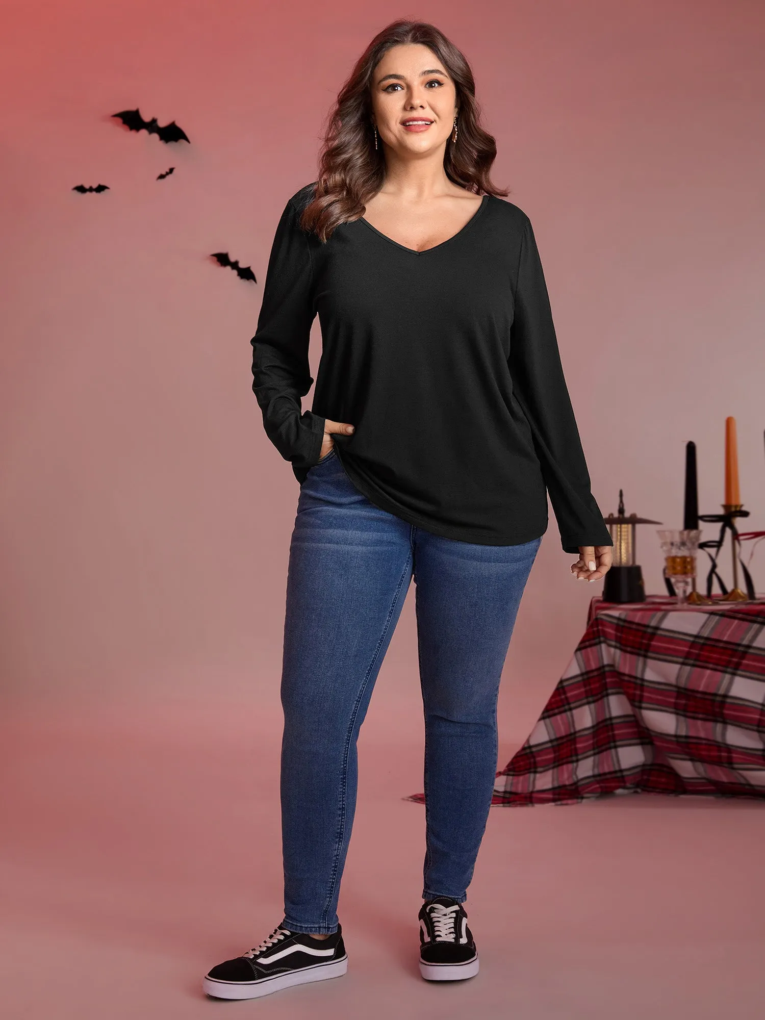 Supersoft Backless Cross-Tie T-Shirt sold by Bloomchic product image thumbnail 3