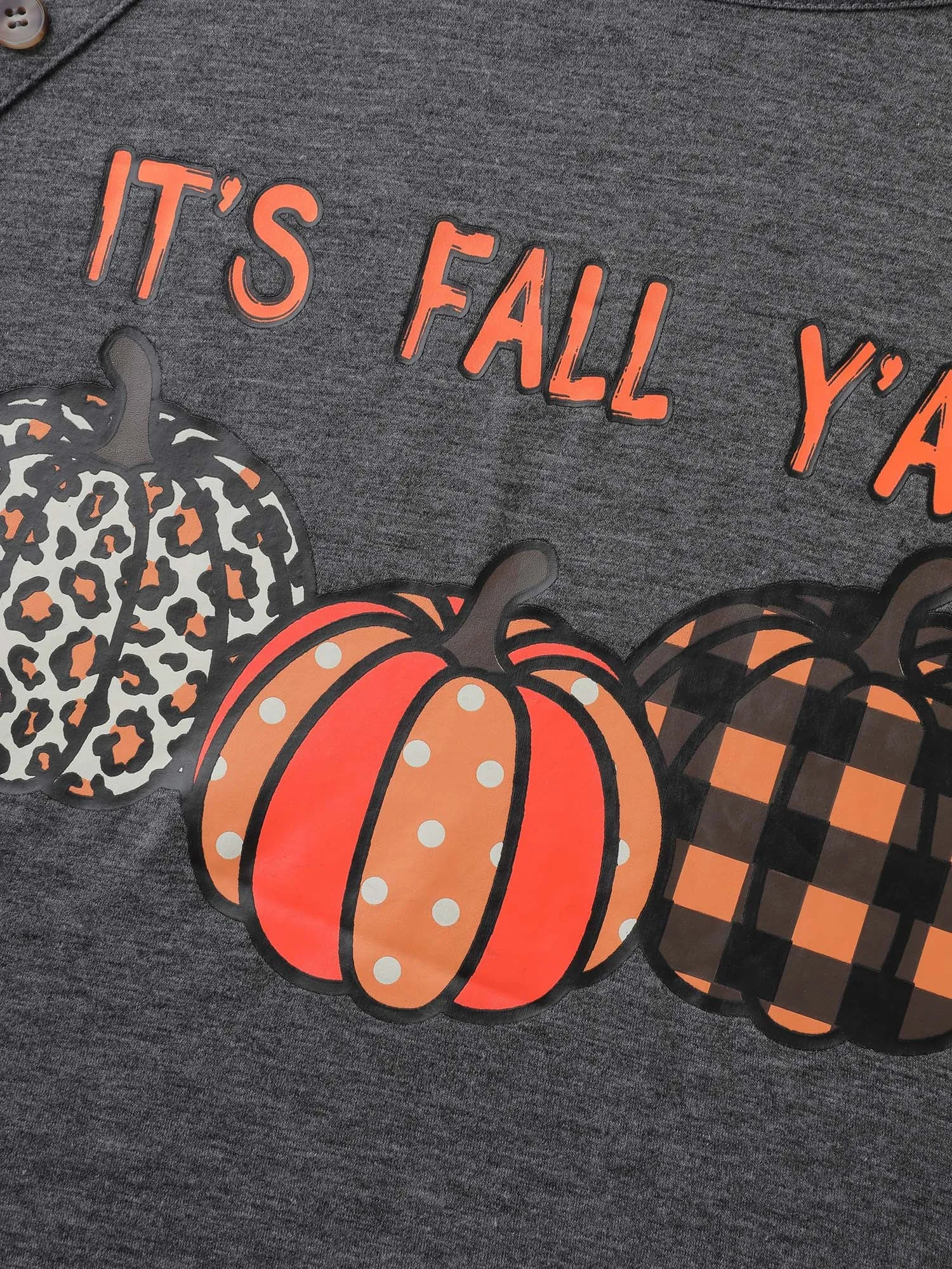 It's Fall Y'all Print T-Shirt sold by Bloomchic product image thumbnail 5