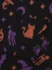 Halloween Party Print Hooded Pocket Cardigan sold by Bloomchic