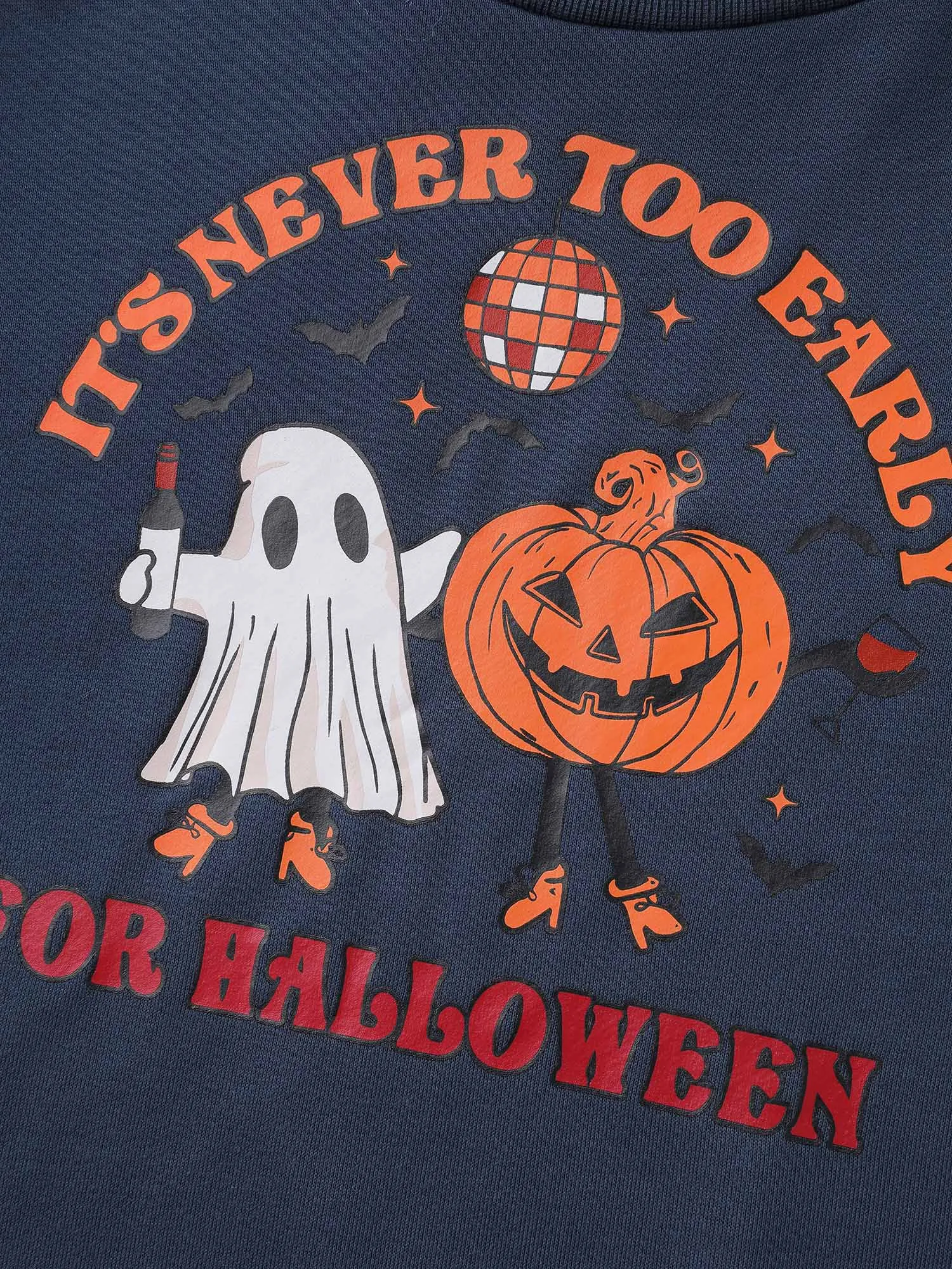 Never Too Early For Halloween Sweatshirt sold by Bloomchic product image thumbnail 5