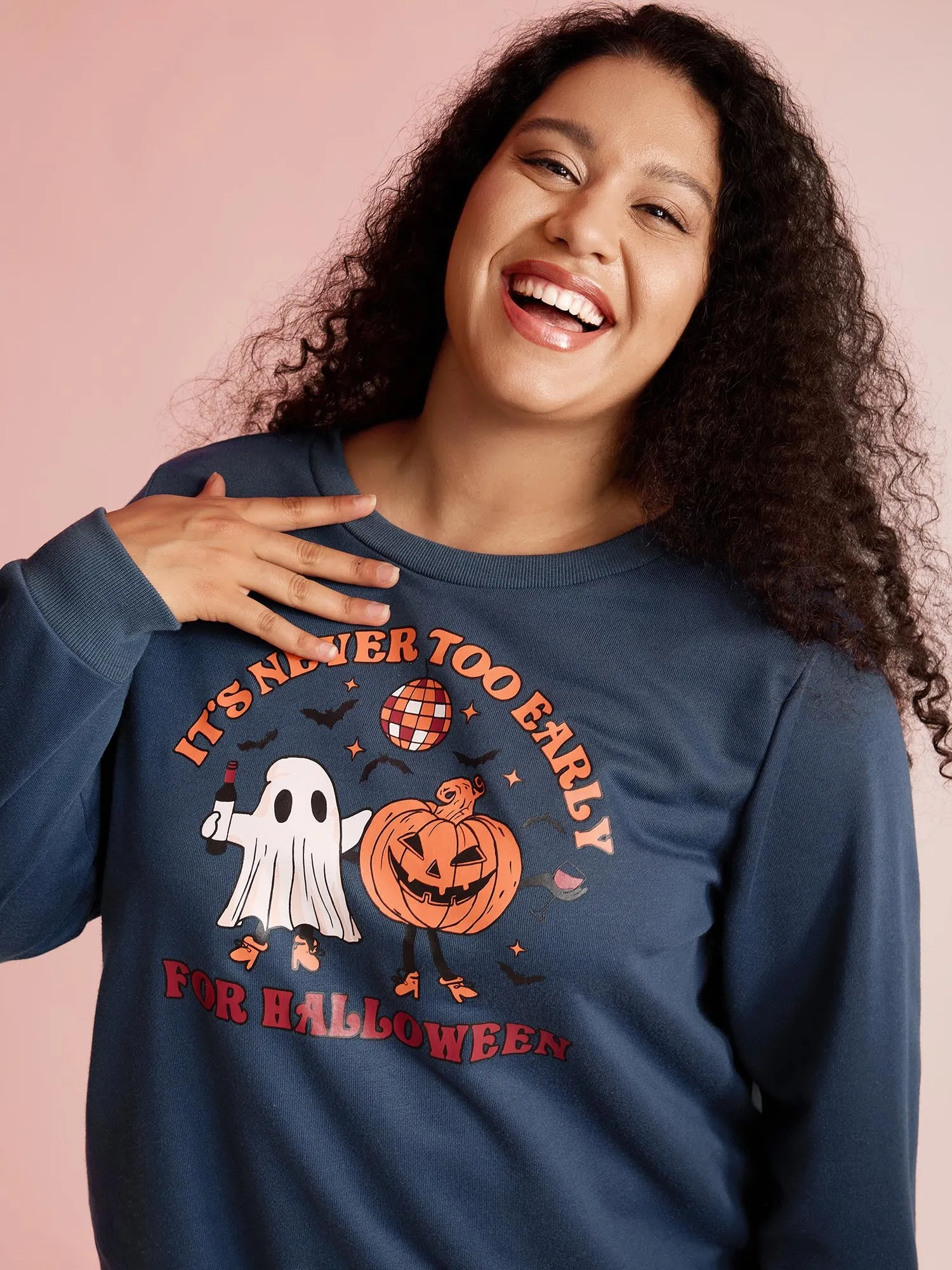 Never Too Early For Halloween Sweatshirt sold by Bloomchic