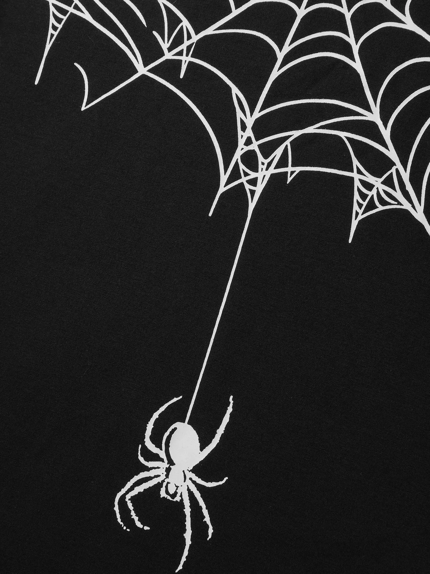 Playful Spider Halloween Print Sweatshirt sold by Bloomchic product image thumbnail 5