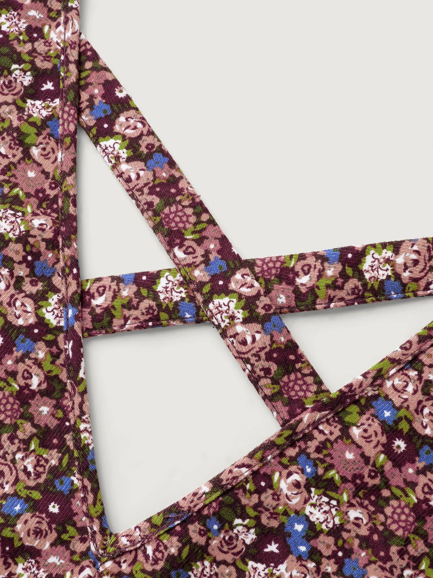 Velvety Thick Fabric Patch Pocket Midi Dress sold by Bloomchic product image thumbnail 5