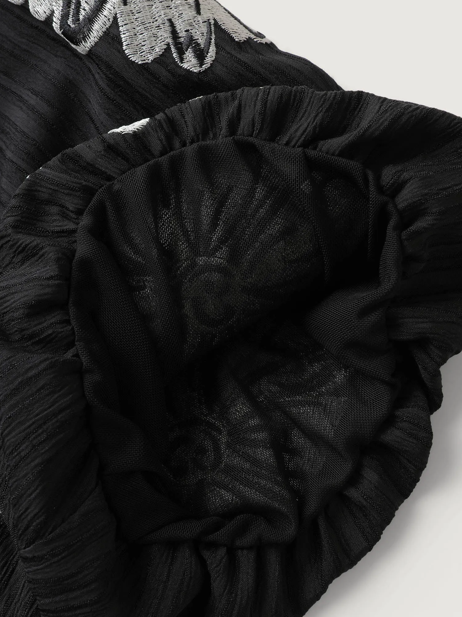 Textured Floral Embroidered Notched Collar Blouse sold by Bloomchic product image thumbnail 5