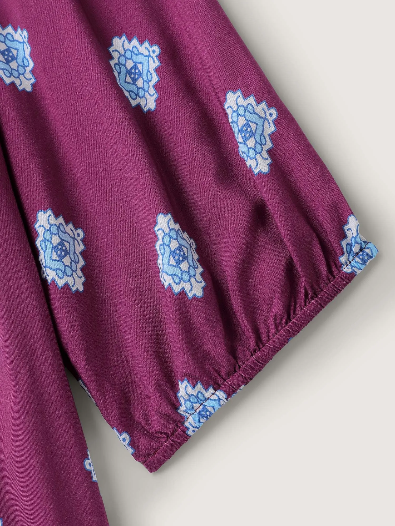 Supersoft Rayon Boho Print Maxi Dress sold by Bloomchic product image thumbnail 5