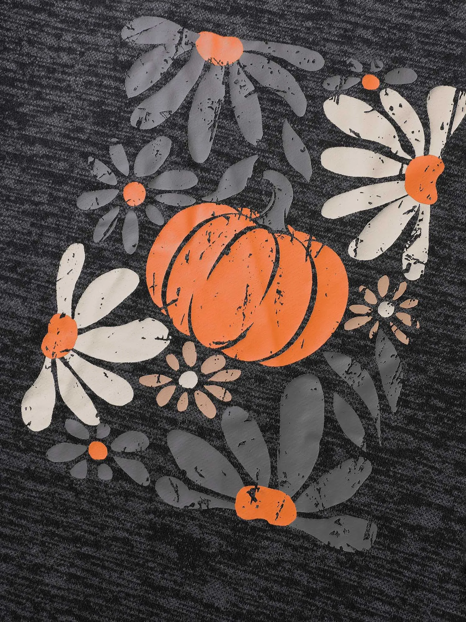 Halloween Pumpkin Floral Pockets Tunic Top sold by Bloomchic product image thumbnail 5