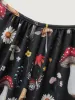 Halloween Mushroom Print Pockets Cami Jumpsuit sold by Bloomchic