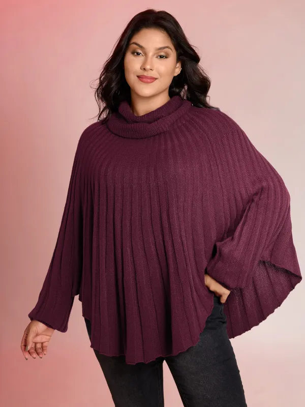 Textured Ulta-Relaxed Drape Stretchy Pullover sold by Bloomchic