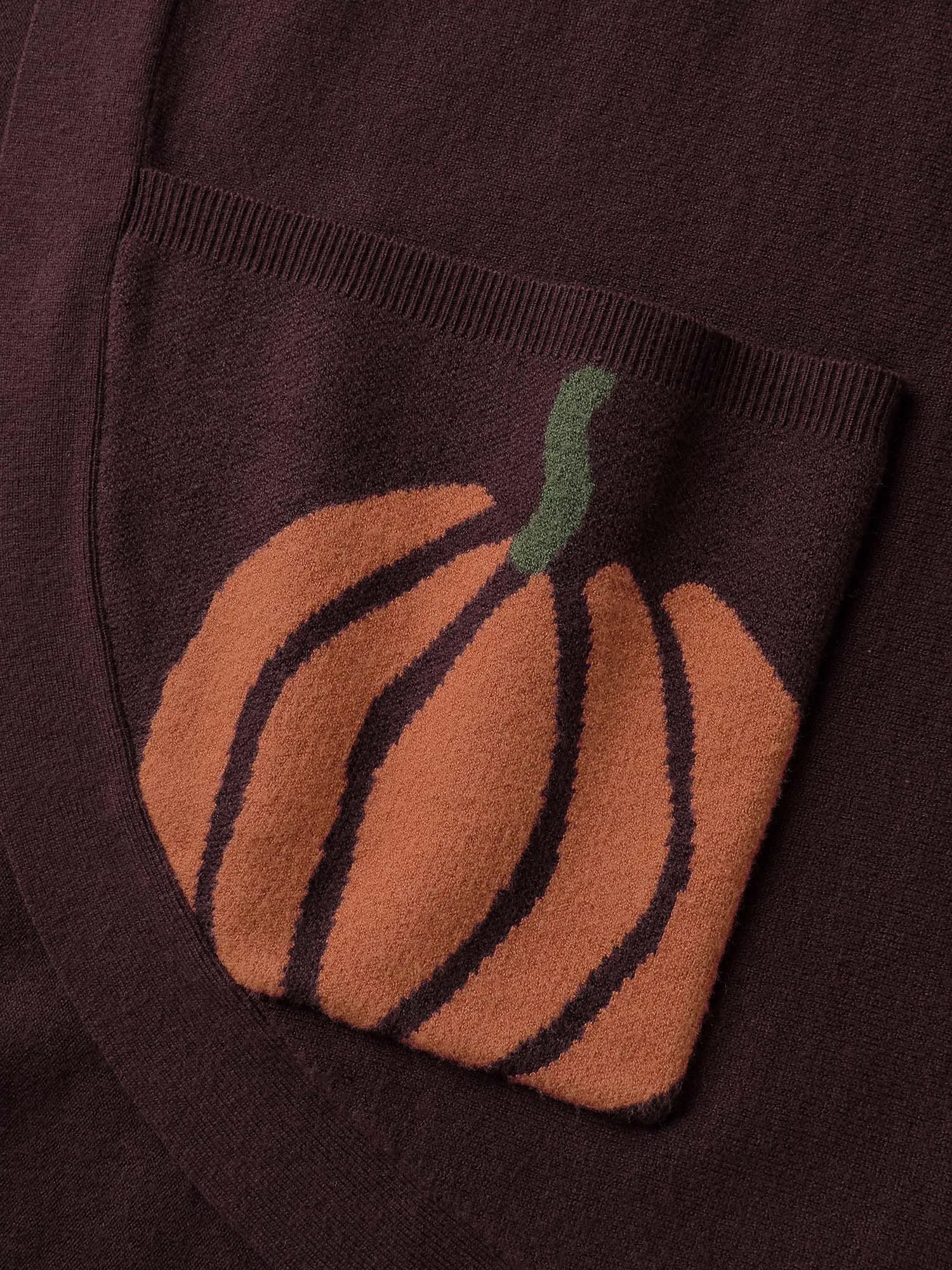 Supersoft Pumpkin Pockets Supersoft Curvy Hem Cardigan sold by Bloomchic product image thumbnail 5